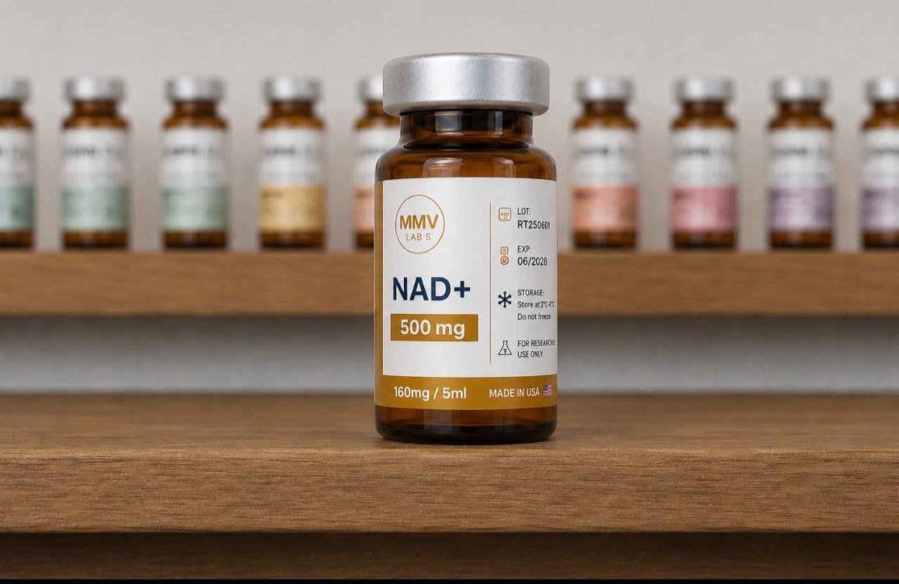 Frasco de NAD+ MMV Labs
